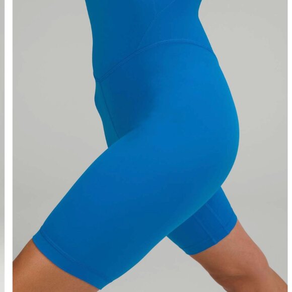 Lululemon Align Onesie 8" Poolside Blue Size 4 - Picture 5 of 8